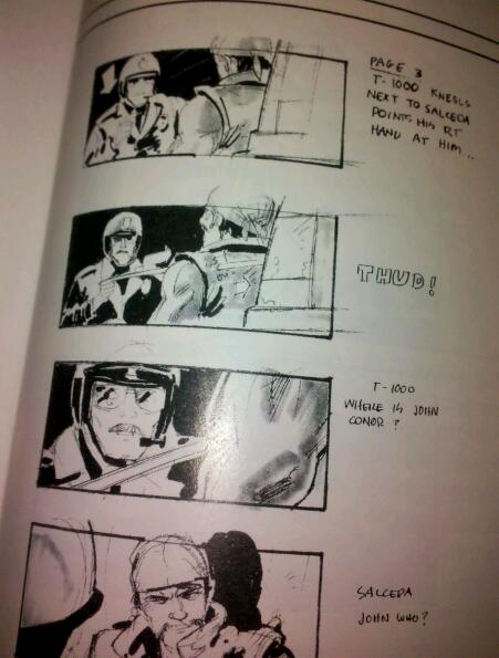 Terminator 2 Storyboard